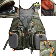 multi function fishing backpack vest professional Portable Telescopic fly fishing rod reel fishing line combo Set fishing gear
