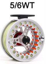 Maximumcatch 5/6WT & 7/8WT Fly Reel Combo Silver BLC Pre-Spooled Fly Fishing Reel &  Fly Line