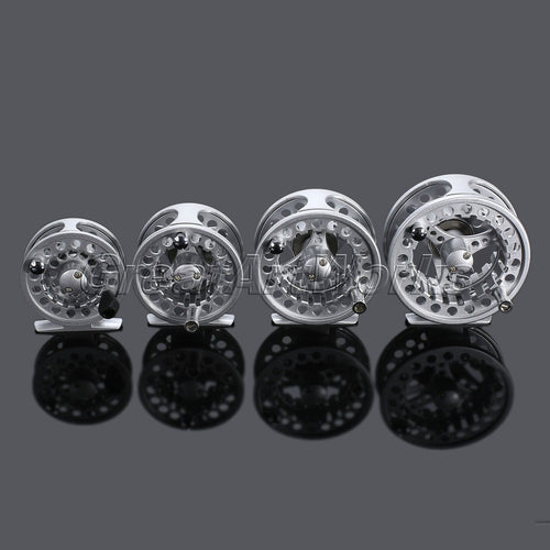 3/4 5/6 7/8 Aluminum Fly Fishing Reel Arbor Adjustable Drag 75mm 85mm 95mm Diameter