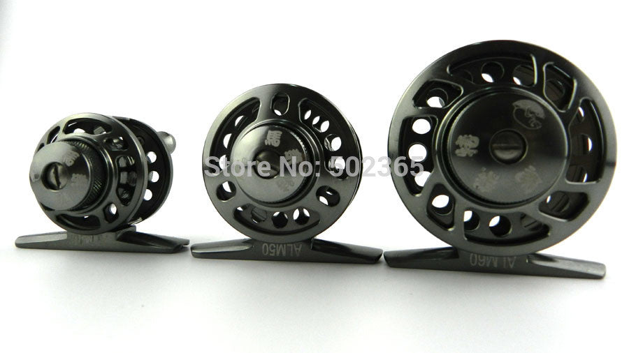 ALM 40 50 60 Fly Fishing Reels Front End Raft Fish Line Wheel Metal Re –  Fishing Fly