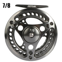 Goture 3/4 5/6 7/8 9/10 Fly Fishing Reel Aluminum Frame Spool Fly Reel Wheel CNC Machine Cut Coil Pesca 3BB 1:1 Fishing Tackle