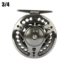 Goture 3/4 5/6 7/8 9/10 Fly Fishing Reel Aluminum Frame Spool Fly Reel Wheel CNC Machine Cut Coil Pesca 3BB 1:1 Fishing Tackle