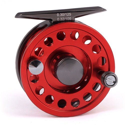 Fly Fishing Reel Lightweight CNC Anodized Aluminum Saltwater Spinning Baitcasting Beach Casting Rods And Mini Reels