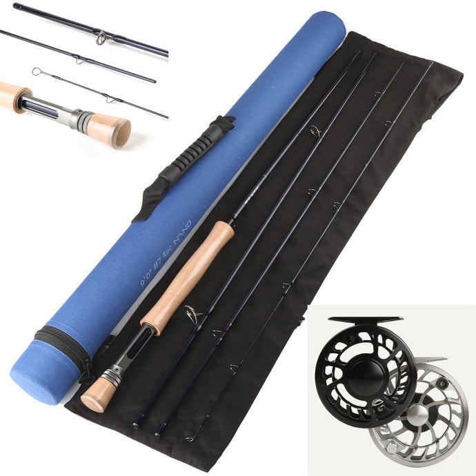 Maximumcatch Arbor CNC Reel And IM12 Carbon Fly Rod Fly Fishing Combo
